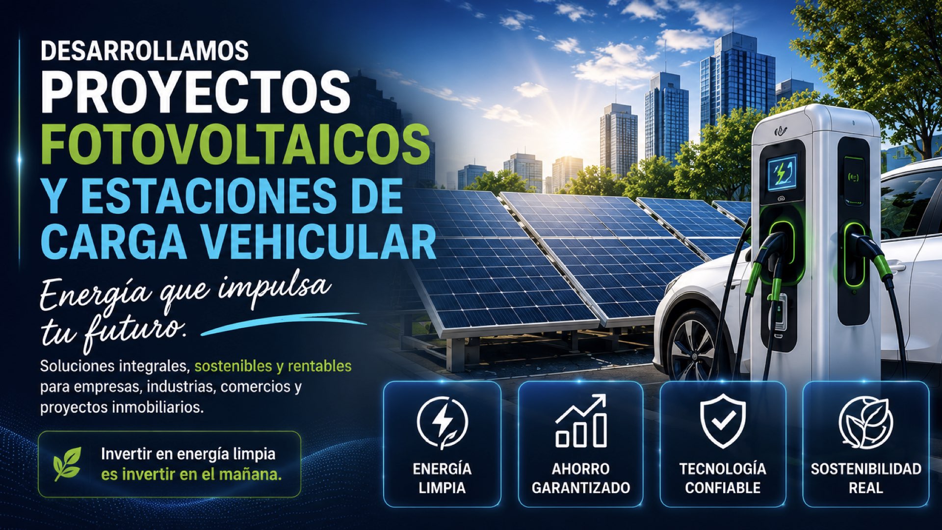 Proyectos Fotovoltaicos & Carga Vehicular
